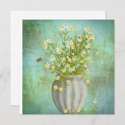 Bijen en kamille (Voorkant / Achterkant)