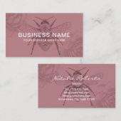 bijen- en kleinfruitenimker voor Roos Visitekaartje (Voorkant / Achterkant)