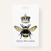 Bijen en kroonbedrijven badge (Voorkant)