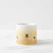 Bijen en ladybug espresso kop (Voorkant)