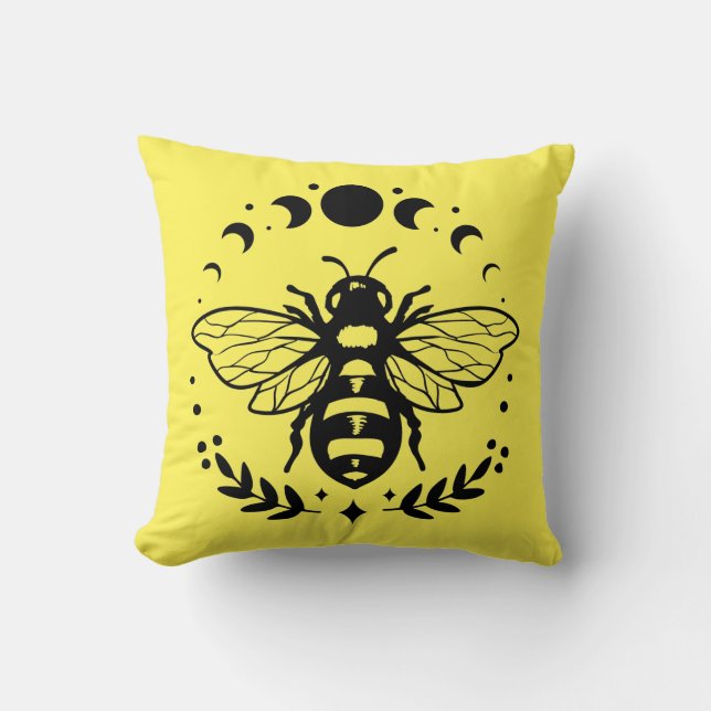 Bijen- en motorfase kussen (Voorkant)