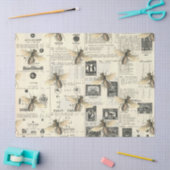 Bijen en ontkoppeling van de  catalogus tissuepapier (Craft)