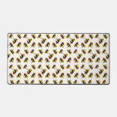 bijen en pooldots bureaumat (Voorkant)