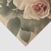  bijen en roze rozen ontkoppeling tissuepapier (Detail)