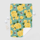 Bijen en Rozen Golfhanddoek (Insitu)