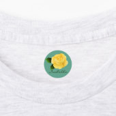 Bijen en Rozen kleding Labels (Aangebracht)