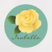 Bijen en Rozen kleding Labels (Design 1)