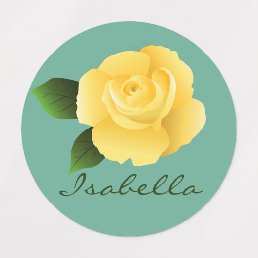 Bijen en Rozen kleding Labels (Design 1)