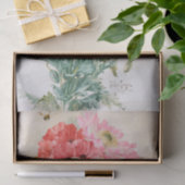  bijen en rozen ontkoppelen florale bijenpony tissuepapier (Geschenk)