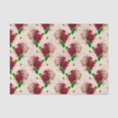 Bijen en Rozen Tissuepapier (Voorkant)