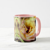 Bijen en Rozen ventilatoren op maat Mok (Voorkant rechts)