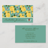 Bijen en Rozen Visitekaartje (Voorkant / Achterkant)