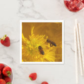 Bijen en servetten voor bloemenpapier (Insitu)