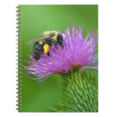 Bijen en Thistle Notitieboek (Voorkant)