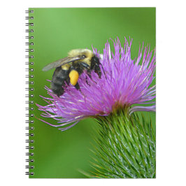 Bijen en Thistle Notitieboek