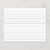 Bijen en Vintage Bloemen Vrijgezellenfeest Recepte (Achterkant)