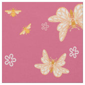 Bijen en vlinders stof (Close Up)