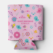 Bijen en vogels blikjeskoeler (Achterkant)