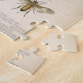 Bijen en wespen uit Kameroen 1883-1890 Legpuzzel (Zijkant)