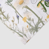 Bijen en wilde bloemen bedoeld om samen te zijn, tissuepapier (Detail)