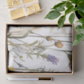 Bijen en wilde bloemen bedoeld om samen te zijn, tissuepapier (Geschenk)