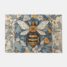  bijen en wilde bloemen deurmat