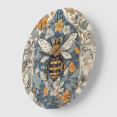  bijen en wilde bloemen grote klok (Hoek)