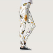 bijen en wilde bloemen, leggings (Rechts)