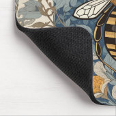  bijen en wilde bloemen muismat (Hoek)