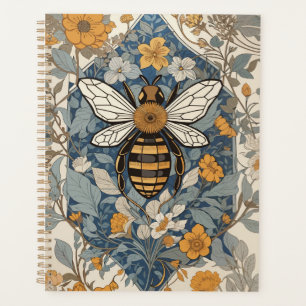 bijen en wilde bloemen planner