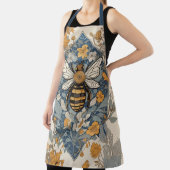 bijen en wilde bloemen schort (Insitu)