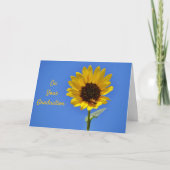 Bijen en Zonnebloem Bright Future Afstuderen Kaart (Voorkant)