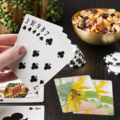 Bijen en zonnebloemen pokerkaarten (Insitu)