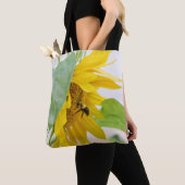 Bijen en zonnebloemen tote bag (Dichtbij)