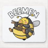 Bijen eten Ramen = BEEMEN Muismat (Voorkant)