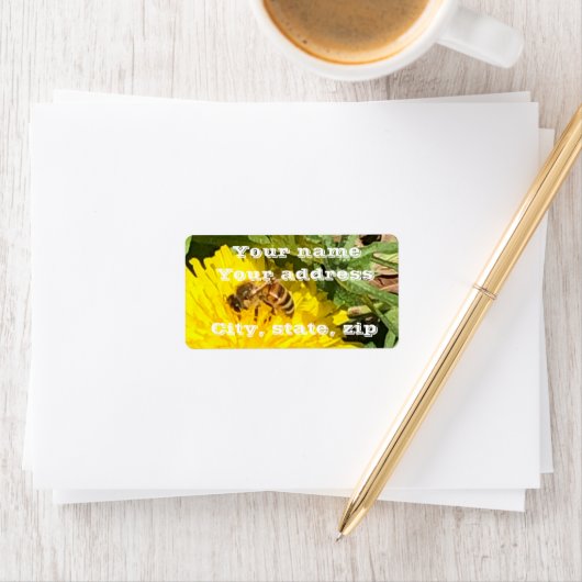 Bijen Etiket (Insitu)