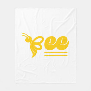 Bijen Fleece Deken