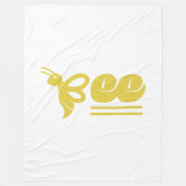 Bijen Fleece Deken (Voorkant)