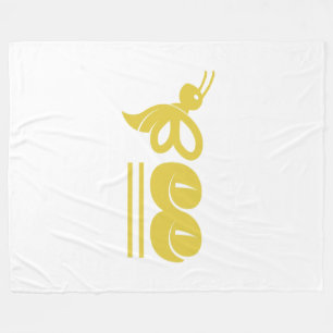 Bijen Fleece Deken
