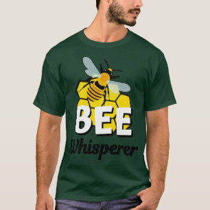 Bijen fluisteren Honing Bijen Honingraat T-shirt