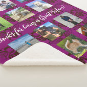 Bijen Foto Montage Grote Moeder Gift Deken (3/4)