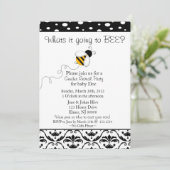 Bijen Genderonderzoek Uitnodiging (Staand voorkant)