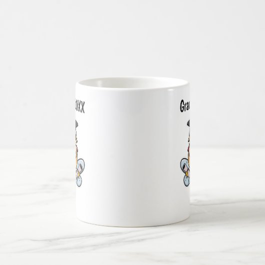 Bijen gepersonaliseerd Afstuderen Koffiemok (Center)