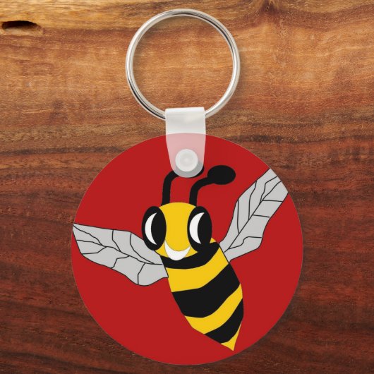 Bijen gered sleutelhanger (Voorkant)