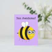 Bijen Geweldige, Cartoons Briefkaart (Staand voorkant)