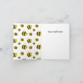 Bijen Geweldige, Cute Cartoon Bee Kaart (Binnen)