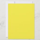 Bijen geweldige inspirerend bijen op gele dandelio kaart (Achterkant)