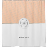 Bijen Geweldige Zilveren Bijen Persoonsgebonden Mo Douchegordijn (Voorkant)