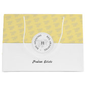 Bijen Geweldige Zilverhoningbijen Gepersonaliseerd Groot Cadeauzakje (Voorkant)