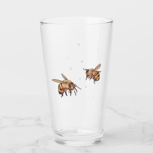 Bijen Glas (Voorkant)